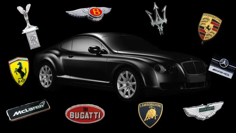 Histórias Fascinantes: 10 Logotipos de Carros de Luxo Esportivos